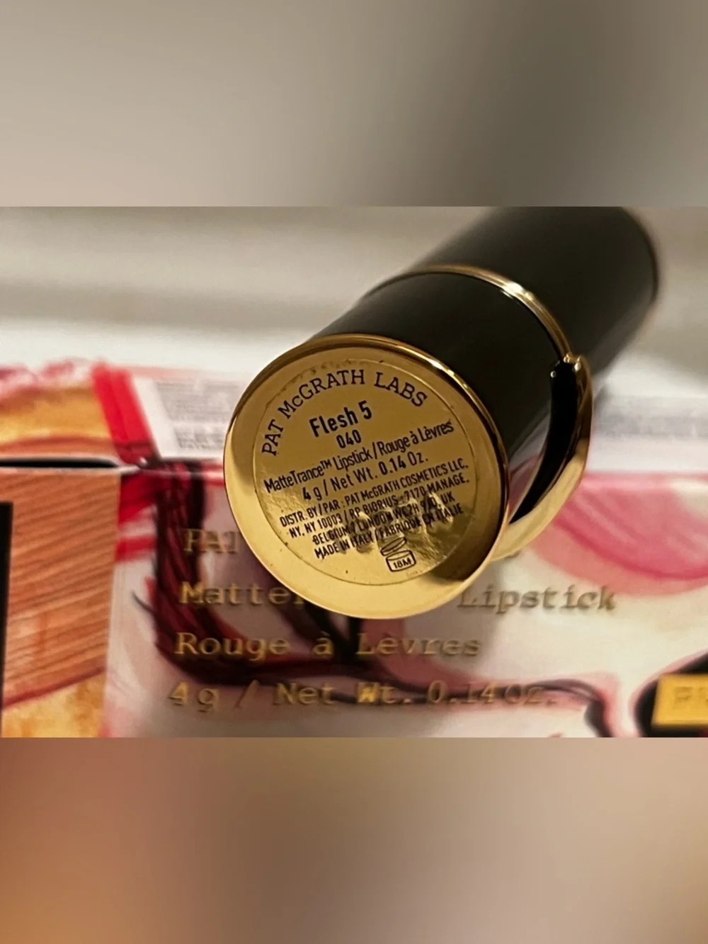 NIB | Pat McGrath Labs MatteTrance lipstick | FLESH 5 (MAHOGANY ROSE)